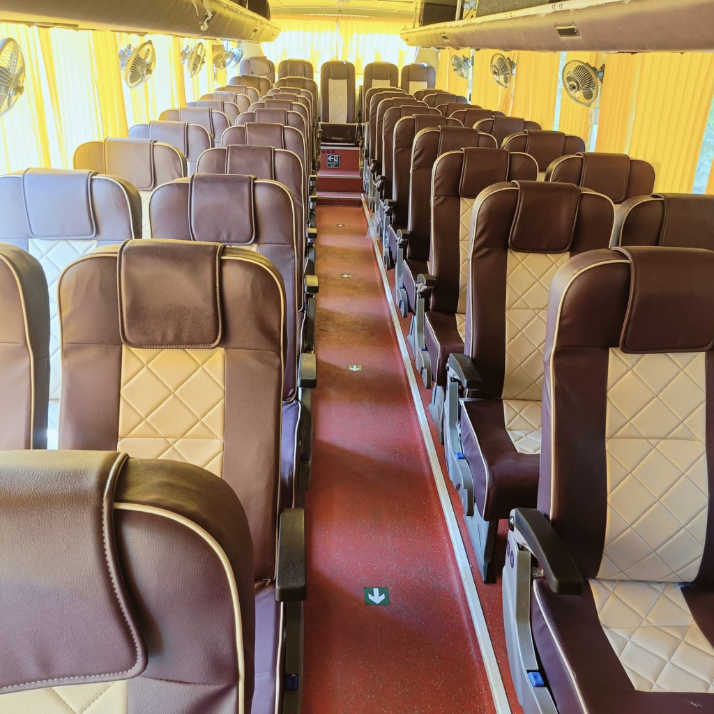 Lokya Travels Bus Interior